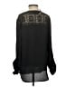 Express 100% Polyester Black Long Sleeve Blouse Size XS - photo 2