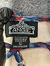 Angie 100% Polyester Paisley Blue Cocktail Dress Size L - photo 7