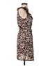 Tullette 100% Polyester Floral Black Casual Dress Size XS - photo 4