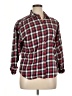 Eddie Bauer Plaid Red Long Sleeve Button-Down Shirt Size XL - photo 1