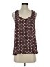 Three Eighty Two 100% Polyester Black Sleeveless Top Size XS - photo 1
