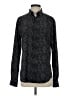 Monument Paisley Gray Long Sleeve Blouse Size S - photo 1