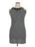 Laundry by Shelli Segal Houndstooth Black Casual Dress Size 16 - photo 1