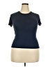 Unbranded Blue Short Sleeve Turtleneck Size XXL - photo 1