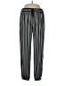 Robert Louis Stripes Black Casual Pants Size L - photo 1