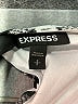 Express 100% Polyester Paisley Animal Print Multi Color Black Casual Dress Size S - photo 7