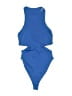 Zara Solid Blue Bodysuit Size S - photo 2