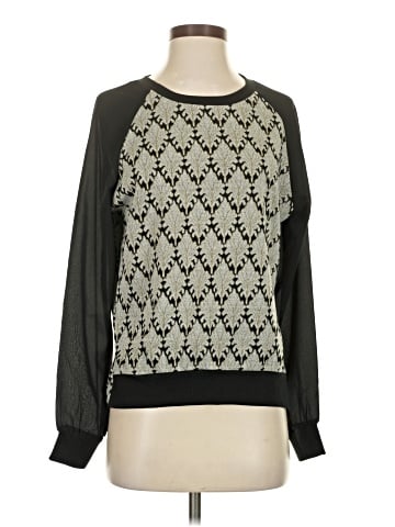 Timing Long Sleeve Blouse (view 1)