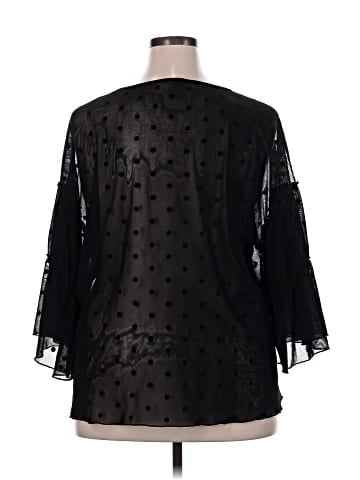 Masseys 3/4 Sleeve Blouse (view 2)