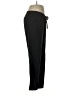 Purple Label By NVSCO Solid Black Track Pants Size M (petite) - photo 4