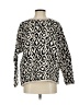 Magaschoni Animal Print Black Pullover Sweater Size S - photo 1