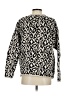 Magaschoni Animal Print Black Pullover Sweater Size S - photo 2