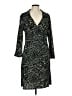 Laundry by Design Print Black Cocktail Dress Size 10 - photo 1