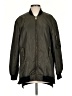 Zara Basic 100% Polyamide Solid Green Jacket Size S - photo 1