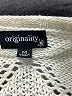 Originality Stripes Ivory Pullover Sweater Size M - photo 6
