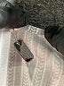 Indah Gray 3/4 Sleeve Blouse Size S - photo 7