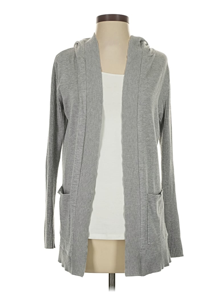 Pre-owned Lety & Me Cardigan Sweater In Gray