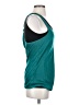 DKNYC 100% Polyester Teal Sleeveless Top Size S - photo 4