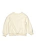 Zara Solid Ivory Sweatshirt Size 6 - 7 - photo 2