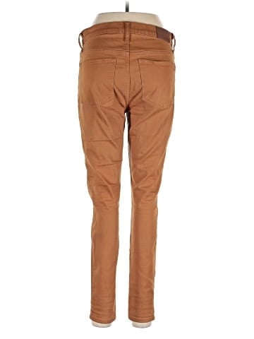 Madewell 9" Mid-Rise Skinny Jeans: Garment-Dyed Button-Front Edition (view 2)