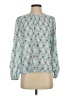 Ann Taylor Teal Long Sleeve Blouse Size XXS - photo 1