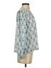 Ann Taylor Teal Long Sleeve Blouse Size XXS - photo 4