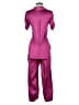 Bebe 100% Silk Purple Jumpsuit Size XS - photo 2
