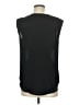 Apt. 9 100% Polyester Black Sleeveless Blouse Size M - photo 2