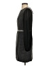 oasis Chevron-herringbone Black Casual Dress Size 4 - photo 5