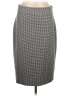 Ann Taylor Houndstooth Gray Formal Skirt Size 12 - photo 1