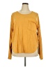 Easel 100% Cotton Yellow Long Sleeve Top Size 2X - photo 1