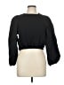 Zara Black 3/4 Sleeve Top Size M - photo 1