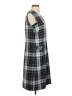 Assorted Brands Plaid Gray Teal Casual Dress Size EU (IT) 38 / US 2 - photo 4