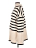Unbranded Stripes Ivory Turtleneck Sweater Size M - photo 5