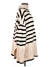 Unbranded Stripes Ivory Turtleneck Sweater Size M - photo 4
