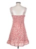 Polly 100% Polyester Hearts Red Cocktail Dress Size 4 - photo 2