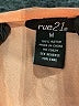 rue21 100% Rayon Orange 3/4 Sleeve Blouse Size M - photo 8