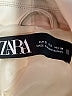 Zara 100% Polyester Ivory Jacket Size S - photo 6