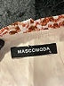 Magaschoni 100% Polyester Animal Print Orange Short Sleeve Henley Size S - photo 7