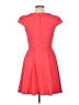 Elle Solid Red Casual Dress Size 10 - photo 2