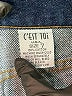 C'est Toi 100% Cotton Blue Denim Shorts Size 7 - photo 3