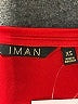 IMAN Red 3/4 Sleeve T-Shirt Size XS - photo 7