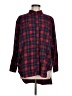 BDG 100% Cotton Plaid Red Long Sleeve Button-Down Shirt Size M - photo 1