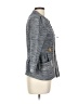 Nanette Lepore Chevron-herringbone Gray Jacket Size 10 - photo 4