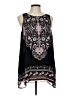 Max Studio 100% Polyester Paisley Black Casual Dress Size L - photo 1