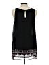 Max Studio 100% Polyester Paisley Black Casual Dress Size L - photo 2
