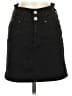 PacSun Solid Black Denim Skirt Size 25 waist - photo 1