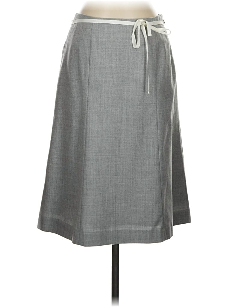 Jcrew Casual Skirt In Gray