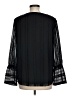 Drew 100% Polyester Black Long Sleeve Blouse Size M - photo 2