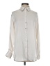 Zara 100% Polyester Solid Ivory Long Sleeve Blouse Size XS - photo 1